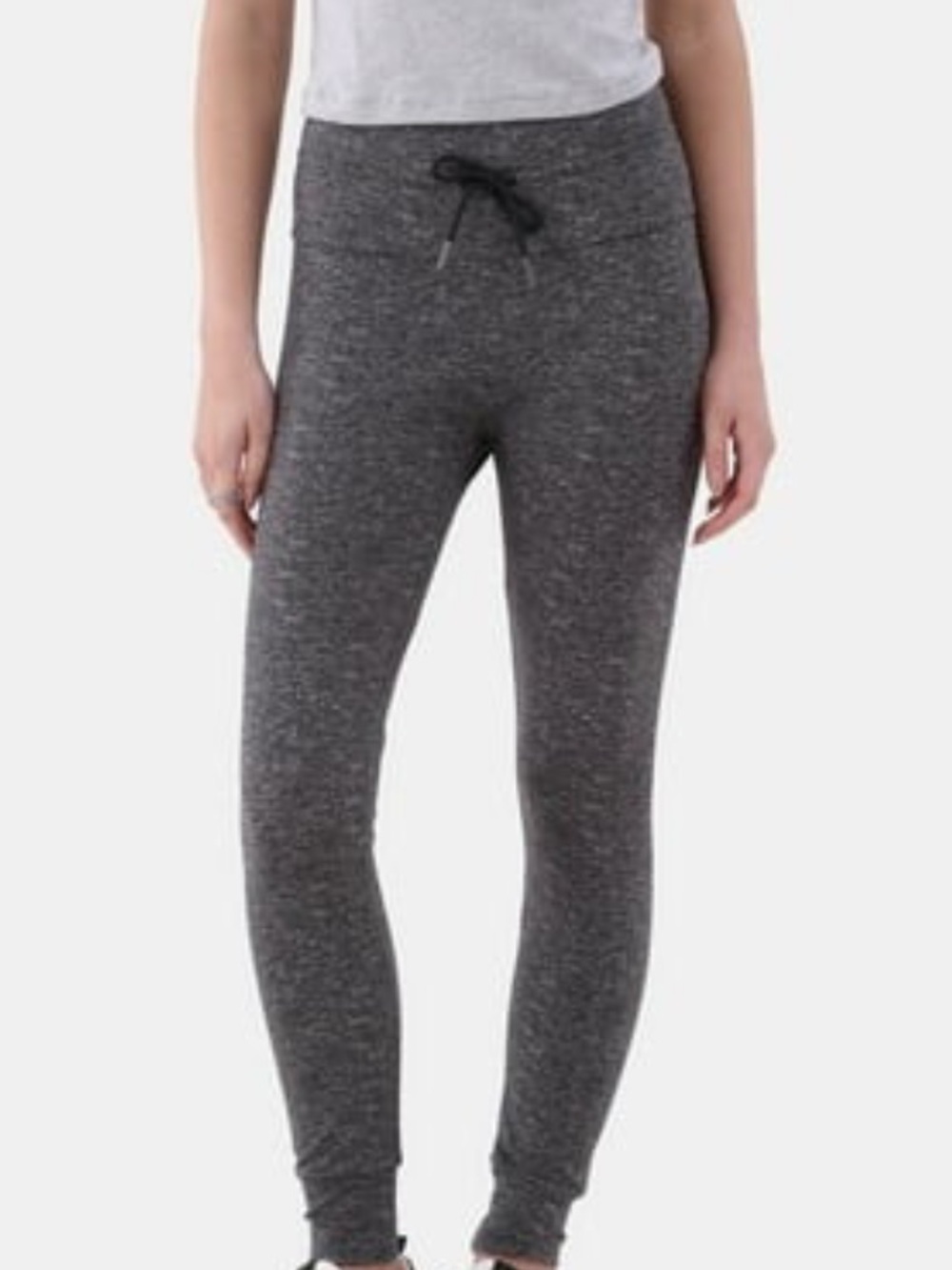 2Pk- Gray/Black Size S/M jogger leggings